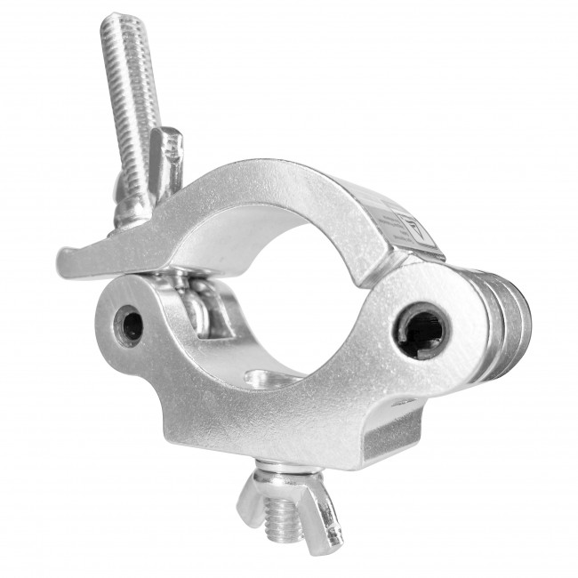 Aluminum Pro Slim M10 O-Clamp with Big Wing Knob for 2 Truss Tube Capacity 661 lbs.